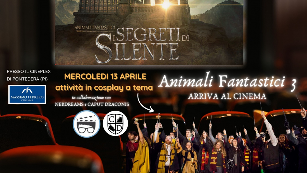 Animali Fantastici 3 al cinema - attività a tema