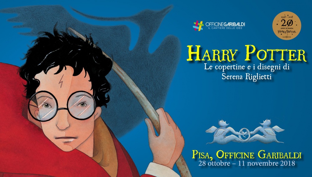 Back to Hogwarts alla mostra Harry Potter le copertine e i disegni di Serena Riglietti