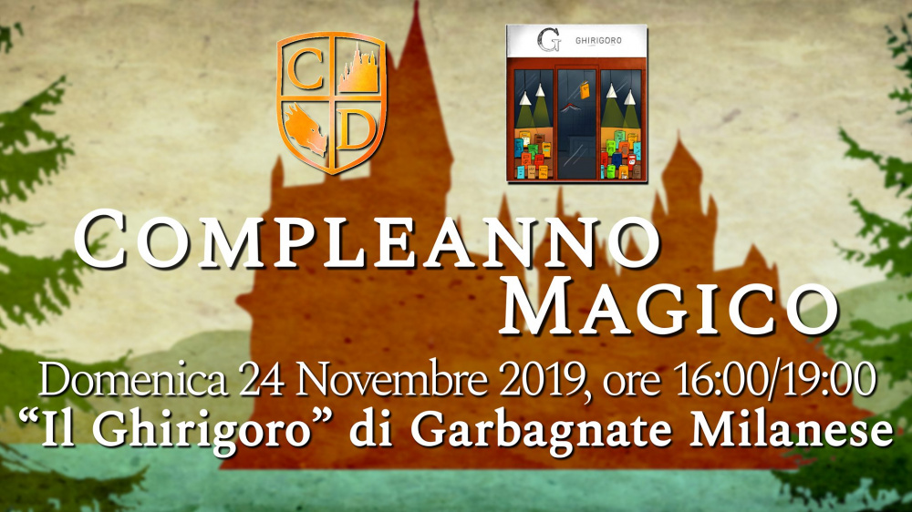 Compleanno Magico alla Libreria 'Il Ghirigoro' di Garbagnate Milanese