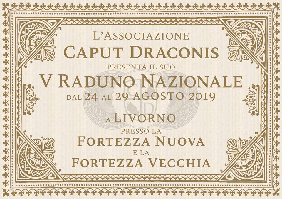 Disponibile online il Programma del Raduno Caput Draconis 2019