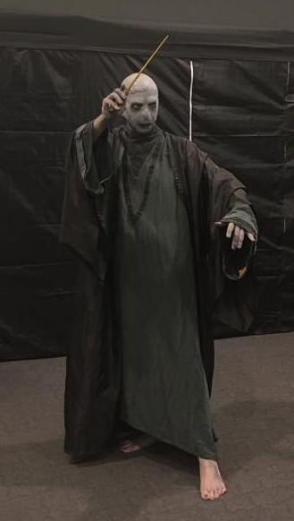 Potteraduno al Festival del Fumetto di Novegro 2019 - Cosplay Lord Voldemort