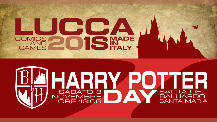 Harry Potter Dau a Lucca Comics & Games 2018