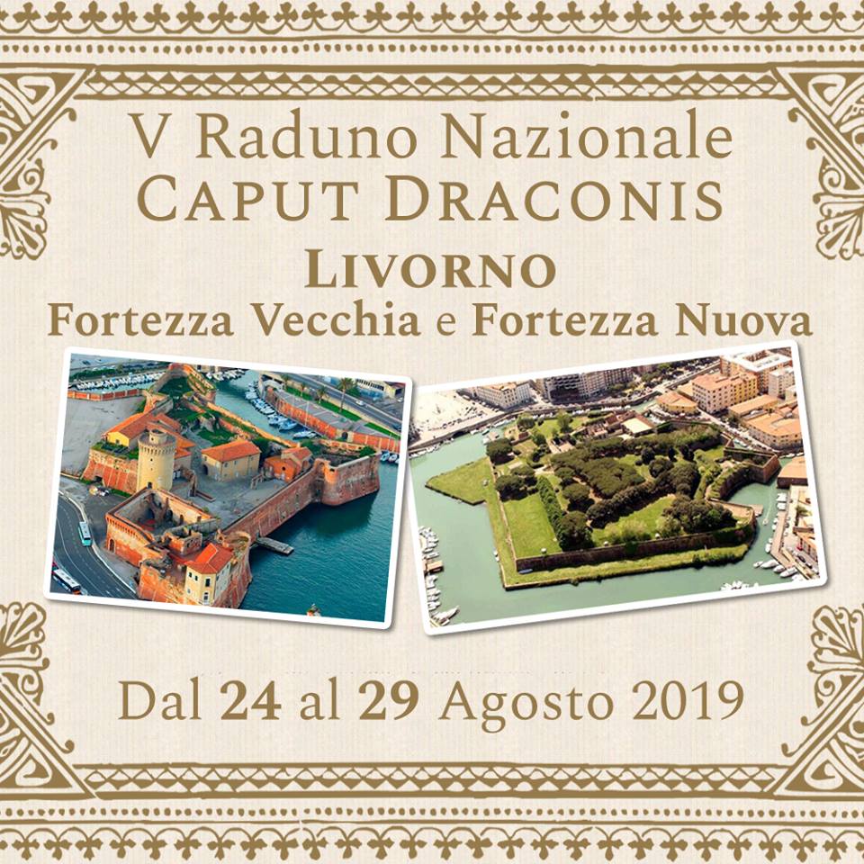 Il Raduno Caput Draconis 2019 si terrà a Livorno