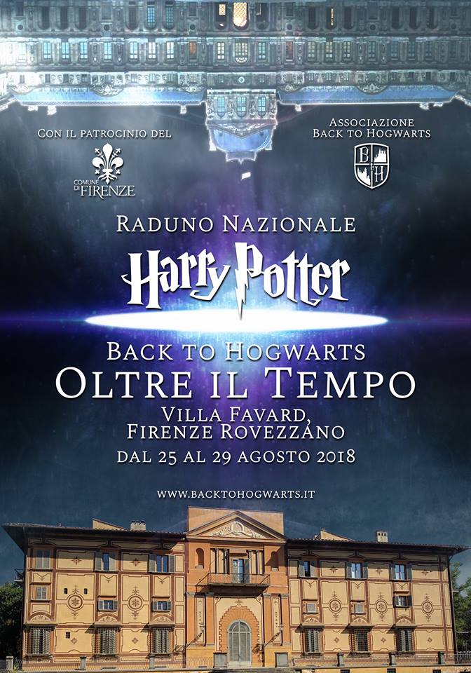 Locandina Raduno Back to Hogwarts 2018