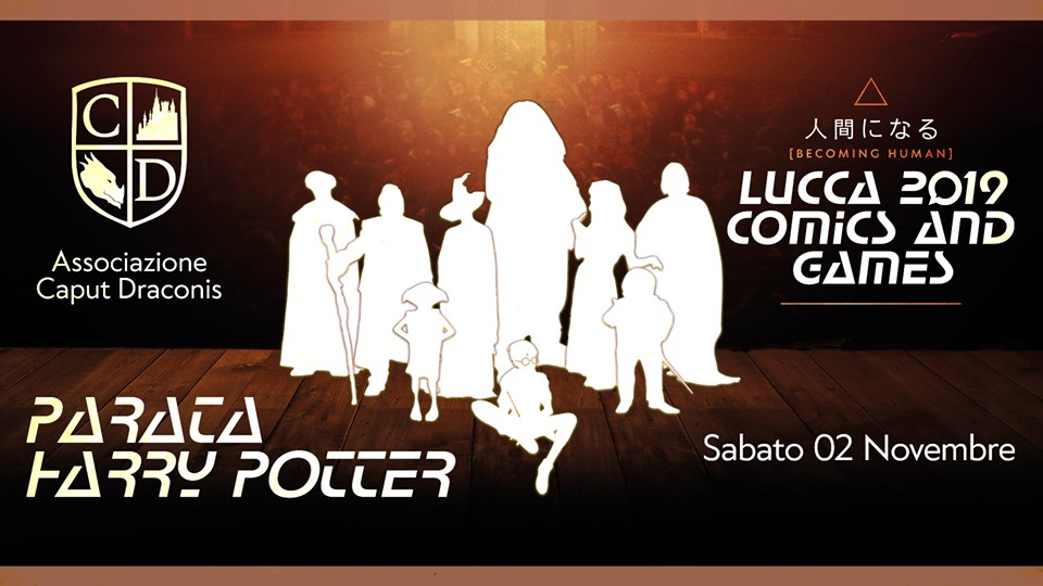 Parata ufficiale Harry Potter Lucca Comics & Games 2019