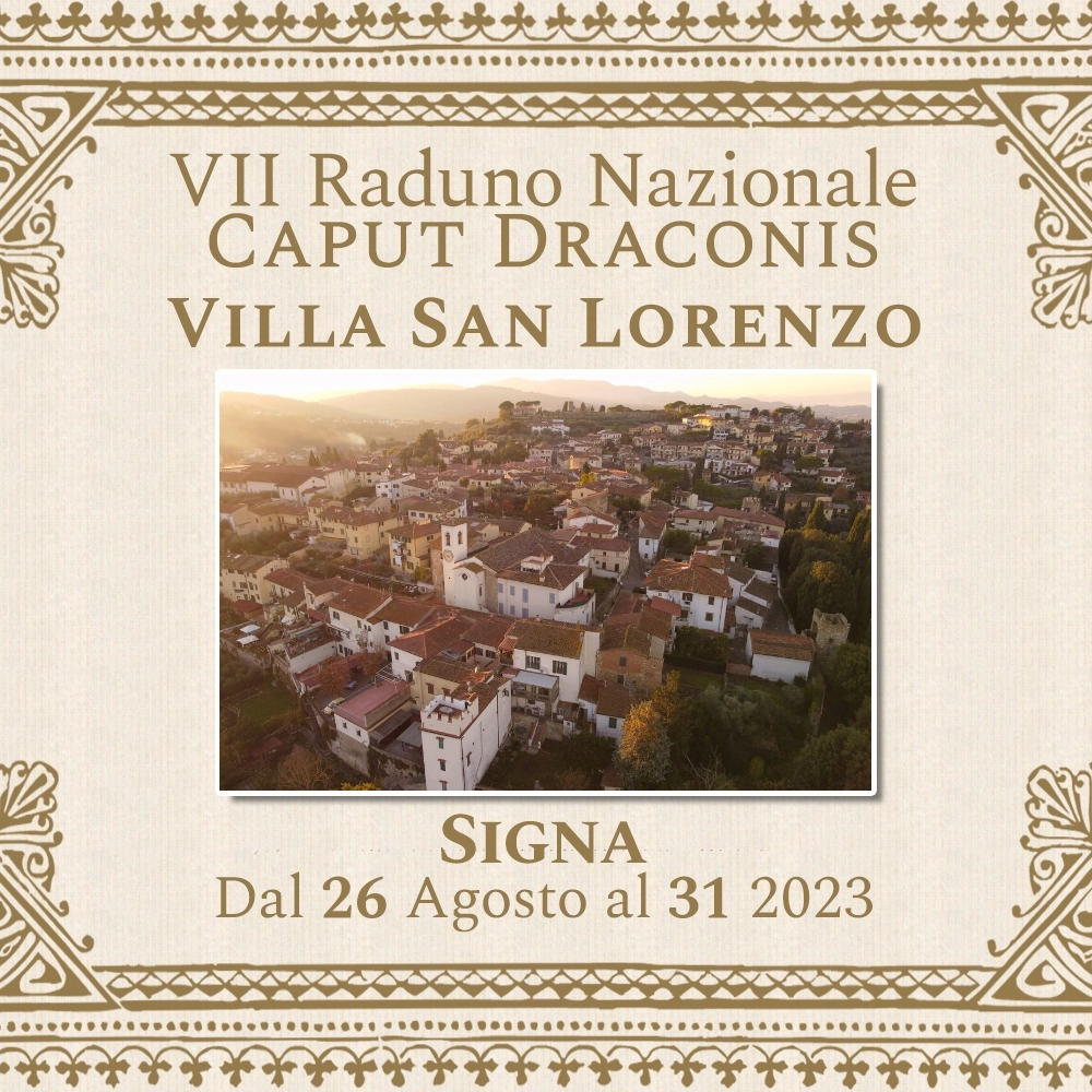 VII raduno nazionale fan harry potter a Signa dal 26 al 31 agosto 2023